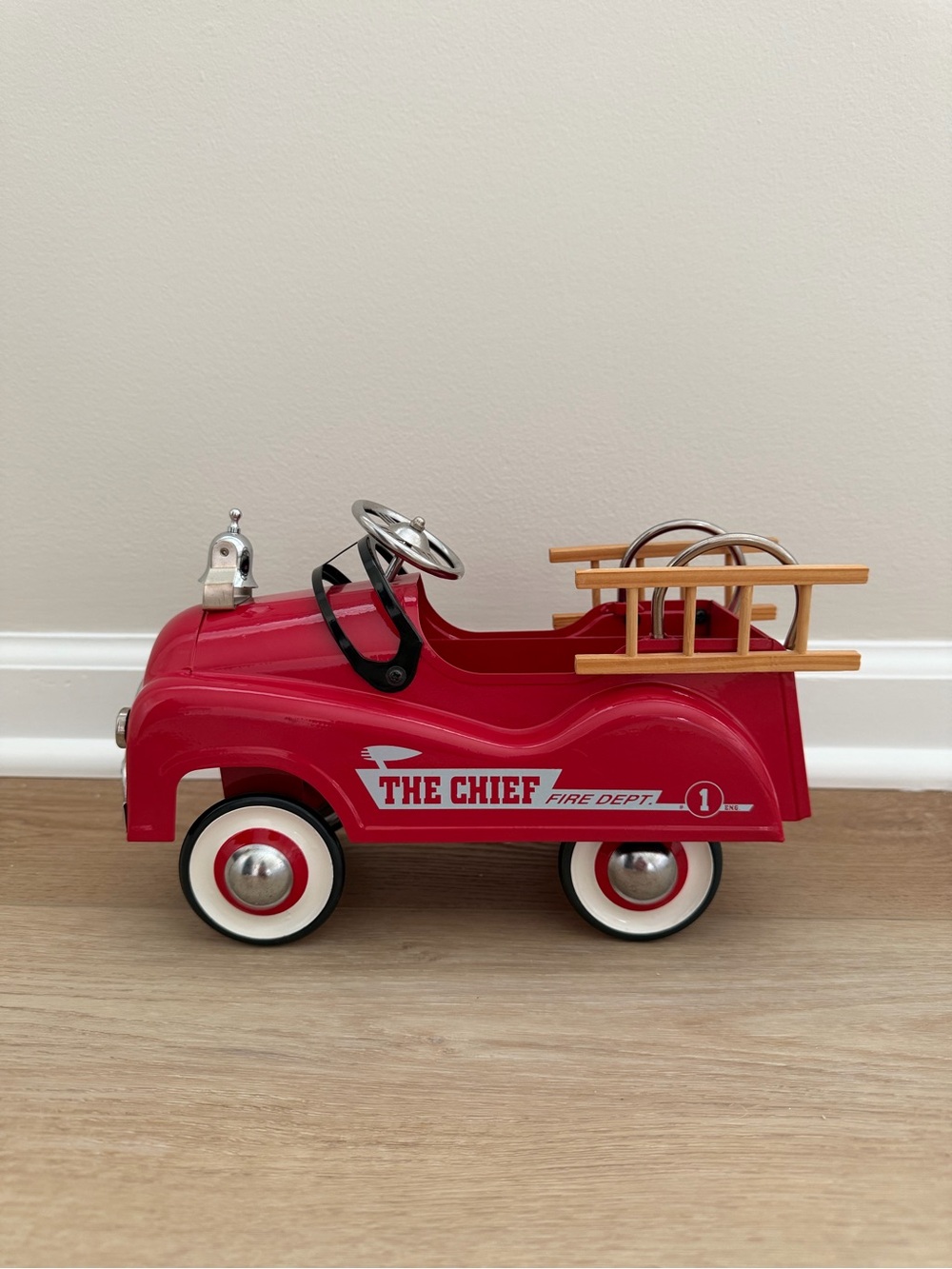 The Chief Red Fire Truck Prop Decor Toy
